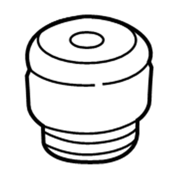 GM 25803301 Bumper, Rear 25803301 GM Bumper, Rear Illustration 1 of 1