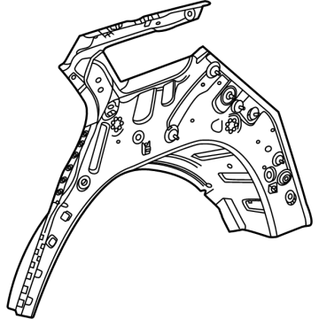 Chevy 26455022 Inner Quarter Panel