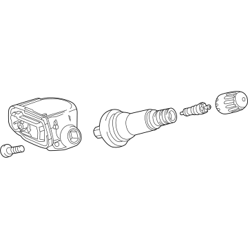 Chevy 13542675 Tire Pressure Sensor