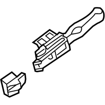 13350768 GM Windshield Pillar Trim Retainer Illustration 1 of 1