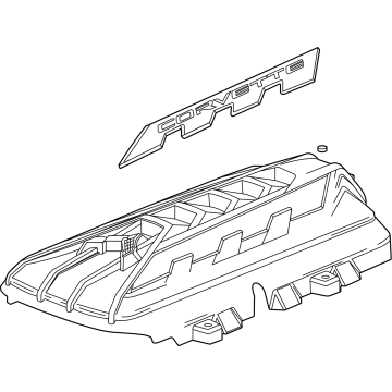 Chevy Corvette Engine Cover - 12731708