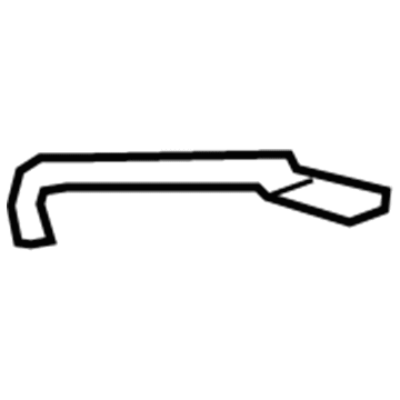 GM 25983387 Outer Brace, Driver Side 25983387 GM Outer Brace, Driver Side Illustration 1 of 1