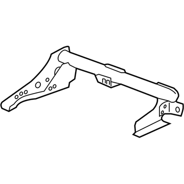 GM 13511243 Seat Base, Rear 13511243 GM Seat Base, Rear Illustration 1 of 1