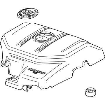 Cadillac Engine Cover - 19420814