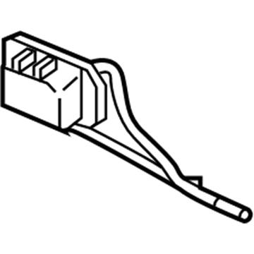 84676845 GM Front Camera, Rear Driver Side Illustration 1 of 1