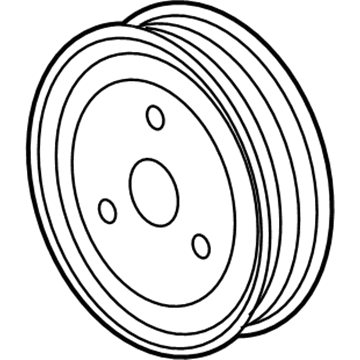 Chevy Cruze Limited Water Pump Pulley - 25195055