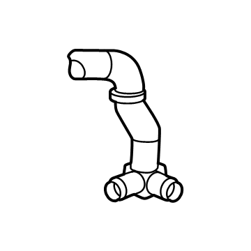 Chevy 85637083 Upper Hose & Tube