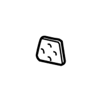 22667601 GM Anchor Plate, Front Lower Illustration 1 of 1