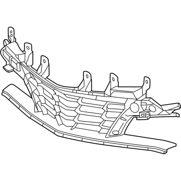 Chevy 85572180 Center Grille