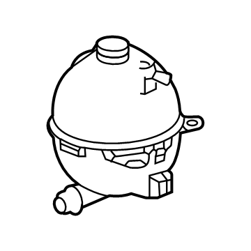 Cadillac 13553283 Reservoir Tank