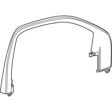 GMC Sierra EV Door Moldings - 84987257