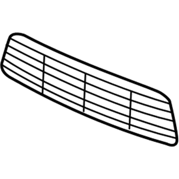 15247142 GM Lower Grille, Red Line Illustration 1 of 1