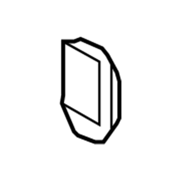 22718708 GM Mount Bracket, Driver Side Illustration 1 of 1