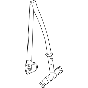 GM 85063021 Retractor Kit, Seat Belt 85063021 GM Retractor Kit, Seat Belt Illustration 1 of 1