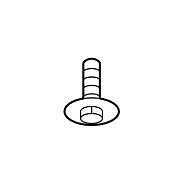 Chevy 11602140 Support Panel Bolt