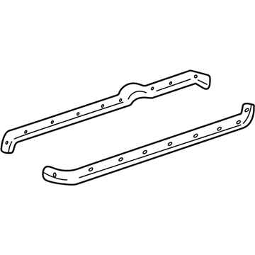 12553059 GM Oil Pan Reinforcement, Passenger Side Illustration 1 of 1