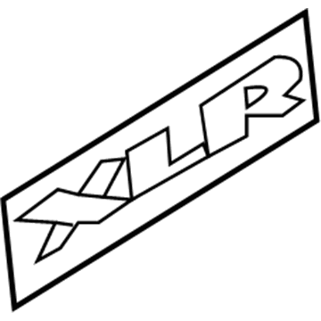 Cadillac 10353944 Nameplate