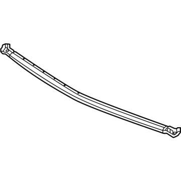 GM 85536047 Front Weatherstrip 85536047 GM Front Weatherstrip Illustration 1 of 1