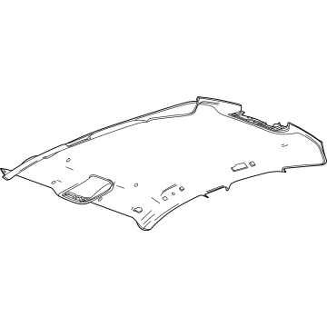 GM 84826086 Headliner 84826086 GM Headliner Illustration 1 of 1