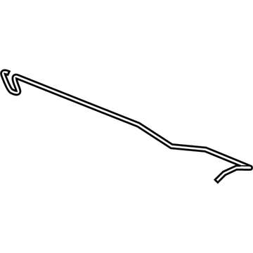 GM 84177366 Torsion Rod, Rear Passenger Side 84177366 GM Torsion Rod, Rear Passenger Side Illustration 1 of 1