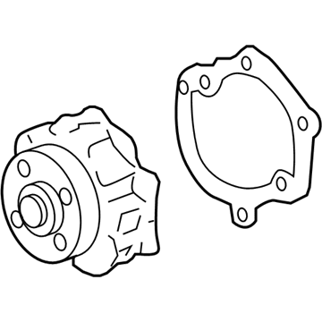 Cadillac 12709178 Water Pump