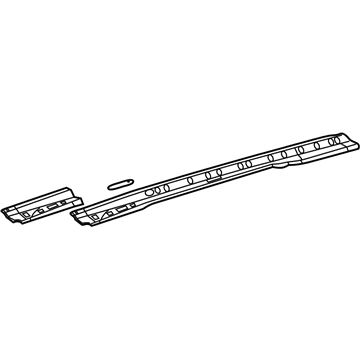 GM 23277708 Inner Rail, Passenger Side 23277708 GM Inner Rail, Passenger Side Illustration 1 of 1