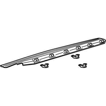 GM 15748286 Rail Reinforcement, Outer Driver Side 15748286 GM Rail Reinforcement, Outer Driver Side Illustration 1 of 1