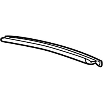GM 25759453 Rear Reinforcement 25759453 GM Rear Reinforcement Illustration 1 of 1