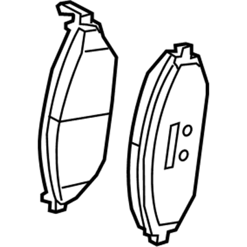 Chevy Spark EV Brake Pads - 95194917