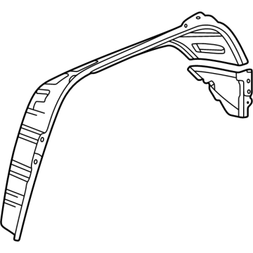 GMC Hummer EV SUV Fender Splash Shield - 85515666