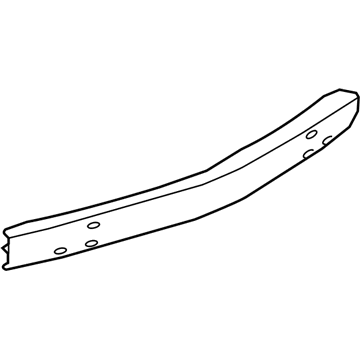 GM 25765133 Impact Bar, Rear 25765133 GM Impact Bar, Rear Illustration 1 of 1