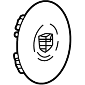 Cadillac Wheel Cover - 9593888