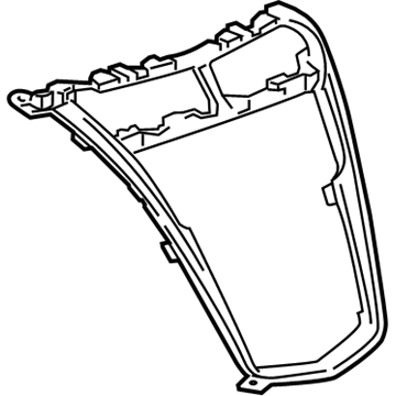 GM 84209464 Trim Panel 84209464 GM Trim Panel Illustration 1 of 1