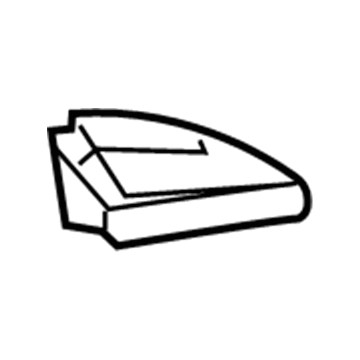 22771277 GM Applique Panel, Passenger Side Illustration 1 of 1
