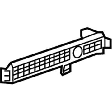 GM 84403347 Cover, Air Distributor 84403347 GM Cover, Air Distributor Illustration 1 of 1
