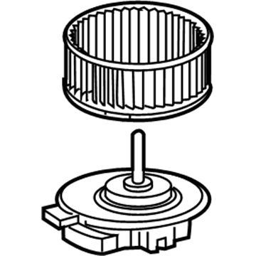 Chevy 85661326 Blower Motor