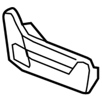 GM 15910637 Outer Finish Panel, Titanium 15910637 GM Outer Finish Panel, Titanium Illustration 1 of 1