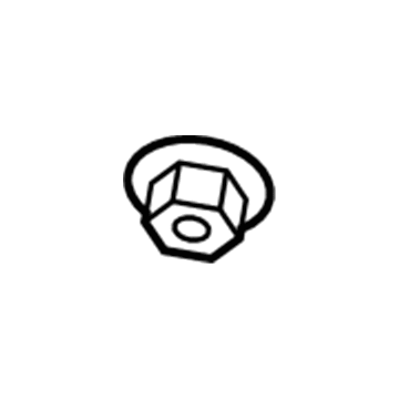Chevy 11546367 Lower Control Arm Nut