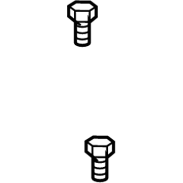 GM 11519806 Center Bracket Bolt 11519806 GM Center Bracket Bolt Illustration 1 of 1