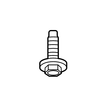 11603392 GM Drive Shaft Bolt Illustration 1 of 1