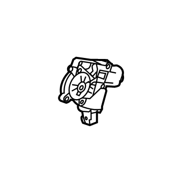 Chevy 84783926 Window Motor