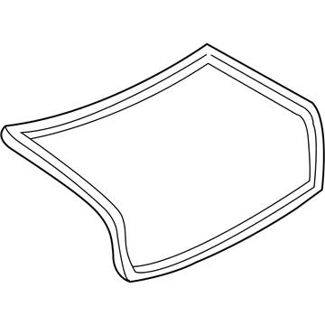 Cadillac DeVille Weather Strip - 25723799