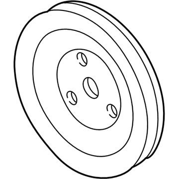 Chevy 24576031 Pulley
