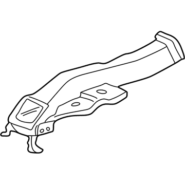 Chevy 15179545 Rear Duct