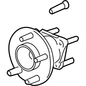 Chevy 84641365 Front Hub & Bearing