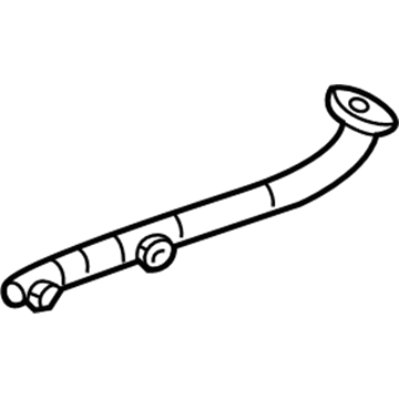 12563952 GM Air Pipe, Passenger Side Illustration 1 of 1