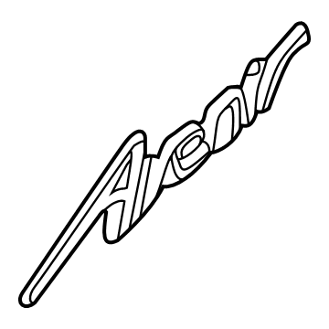 42777007 GM Nameplate Illustration 1 of 1