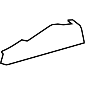 GM 23208639 Finish Panel, Front 23208639 GM Finish Panel, Front Illustration 1 of 1