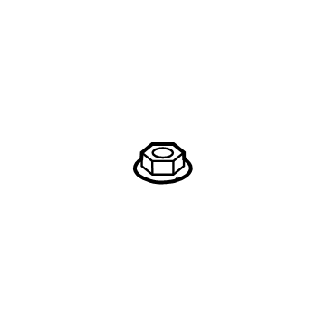 GMC 11546449 Mount Bracket Nut