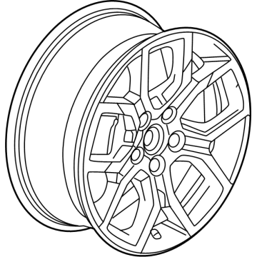 Chevy 26343119 Wheel, Alloy